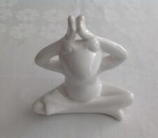 Yoga frosch keramik gebraucht kaufen  Hofkirchen