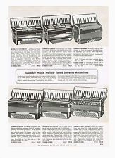 1955 AD SORRENTO ACCORDIONS, COLLIN-MEZIN VIOLINS, ELECTRIC GUITARS, UKULELE for sale  Shipping to Canada