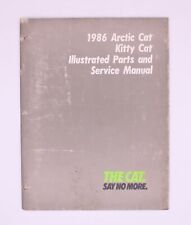 Arctic Cat 1986 Kitty Cat Illustrated Parts and Service Manual PN 2254-325, used for sale  Shipping to Canada