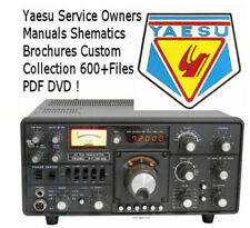 Yaesu Service Manuals Ham Radio Transceivers Amateur Radio PDF DVD Collection !  for sale  Canada