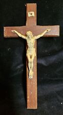 Vintage wooden cross for sale  RUTHIN
