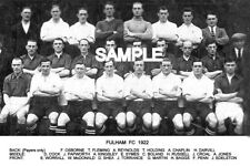 Fulham 1922 team for sale  DEESIDE