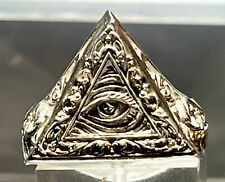Illuminati ring 925 for sale  Atco