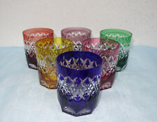 Crystal glasses cut for sale  Shipping to Ireland