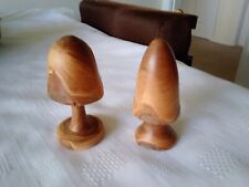 wooden mushrooms toadstools for sale  BALA