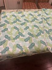 3 toalhas de mesa/3 cortinas de chuveiro temáticas de palma de praia, ótimo para Air B&B, aluguel comprar usado  Enviando para Brazil