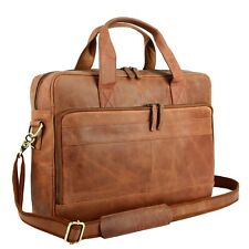 Leather laptop briefcases for sale  USA