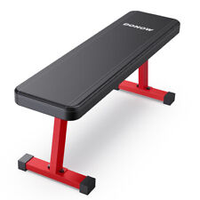 Flat Weight Bench Workout Exercise Bench Strength Training Bench Press for Home , used for sale  Shipping to South Africa