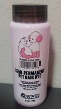 OPAWZ SEMI PERMANENT PET HAIR DYE BUBBLE GUM PINK 6-12 WASH 5.3 OZ 50% REMAINING for sale  Shipping to South Africa