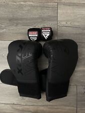 Boxing MMA Gloves by RDX + RDX Hand wraps, used for sale  Shipping to South Africa