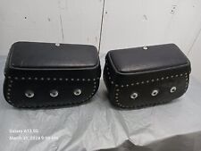 Motorcycle saddlebags studded for sale  Pompano Beach