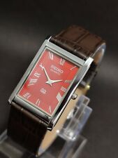 Relógio de pulso masculino Seiko quartzo fino mostrador romano feito no Japão - recondicionado comprar usado  Enviando para Brazil
