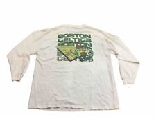 De Colección Años 90 Y2k Boston Celtics Camisa Mangas Largas Para Hombre XL NBA Baloncesto Lucky Lepr segunda mano  Embacar hacia Argentina
