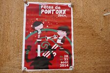 Affiche ancienne original d'occasion  Biganos