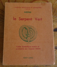 Goethe serpent vert d'occasion  Douarnenez