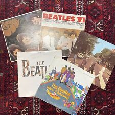 Lote de discos de rock clássico vintage de vinil (5 LPs) dos Beatles comprar usado  Enviando para Brazil