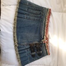 Pleated denim micro for sale  WATCHET