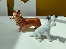 Terrier corgi ceramic for sale  PRESTATYN