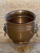 Miniature Copper & Brass Planter - 5.6 cm Tall 6.5cm Wide, used for sale  Shipping to South Africa