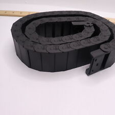 Porta-cabos de corrente de arrasto para moinho roteador CNC plástico preto 15mm x 40mm, usado comprar usado  Enviando para Brazil