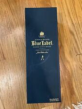 Johnnie Walker Blue Label Scotch Whiskey Empty Bottle w/ Display Box for sale  Shipping to South Africa