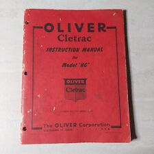 Vintage oliver instruction for sale  Lebanon