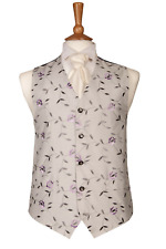 Lilac leaf waistcoat for sale  STRATFORD-UPON-AVON
