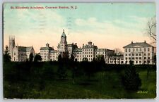 Cartão postal vintage New Jersey NJ - St. Elizabeth Academy at Convent Station comprar usado  Enviando para Brazil