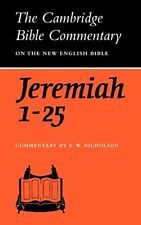 CBC: Book of Prophet Jeremiah 1-25 by Nicholson, Ernest W. Paperback Book The segunda mano  Embacar hacia Argentina
