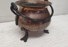 Vintage copper cauldron for sale  Ord