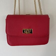 Usado, Bolsa de mão Arezzo Brasil feminina Saffiano couro sintético vermelha conversível comprar usado  Enviando para Brazil