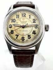 Reloj Rolex Oyster Solar Aqua 1943 para caballeros de colección de la Segunda Guerra Mundial, esfera pátina, reparado, usado segunda mano  Embacar hacia Argentina