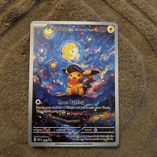 Tarjeta de Van Gogh Pokemon Pikachu Moon Bathing with The Starry Night segunda mano  Embacar hacia Argentina