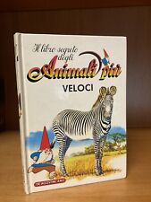 IL LIBRO SEGRETO DEGLI ANIMALI PIÙ VELOCI De Agostini AMZ 1987 libro illustrato usato  Forli
