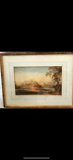 Eton College Wharf Early 19 Century Watercolour for sale  Shipping to South Africa