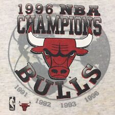 Camiseta infantil Chicago Bulls NBA World Champions 96 vintage basquete infantil 5/6, usado comprar usado  Enviando para Brazil