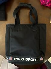 Bolsa tote vintage polo esporte Ralph Lauren resistente à água anos 90 comprar usado  Enviando para Brazil