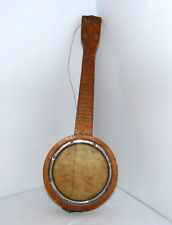 Instrumento musical antigo da década de 1920 La Pacifia madeira de bordo Banjolele Banjo-Ukulele comprar usado  Enviando para Brazil