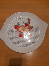Pizza plate reciepe for sale  BEXLEYHEATH