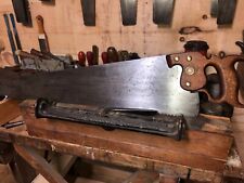 Used, Antique Henry disston cross cut saw with nib for sale  Canada