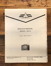 Manual de serviço de TV Panasonic AN-14 *Original* comprar usado  Enviando para Brazil