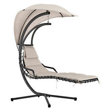 Used, LIVIVO BALI HANGING SWING LOUNGER WITH CANOPY - BEIGE for sale  Shipping to South Africa