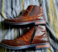 mens zip boots for sale  RETFORD