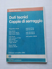 Manuale dati tecnici usato  Casalmaggiore