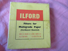 Vintage ilfprd filters for sale  GREAT YARMOUTH