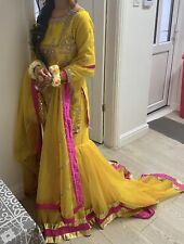 Mehndi bridal gharara for sale  BIRMINGHAM