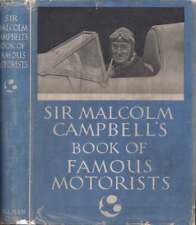 R S Lyons/Sir Malcolm Campbell's Libro of Famous Motorists 1a edición 1937 segunda mano  Embacar hacia Mexico