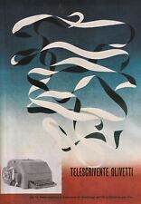 Pubblicita1946 olivetti telesc usato  Biella