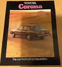 Toyota corona brochure for sale  NOTTINGHAM