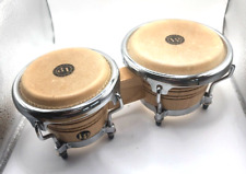LP Music Collection Mini Bongo Hand Drum Tunable Tight Heads Solid Wood  EUC for sale  Shipping to South Africa